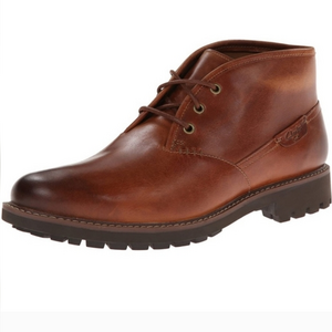 Clarks 1825 Collection Montacute Duke Leather Lace-up Brown Chukka Boot, Size 11